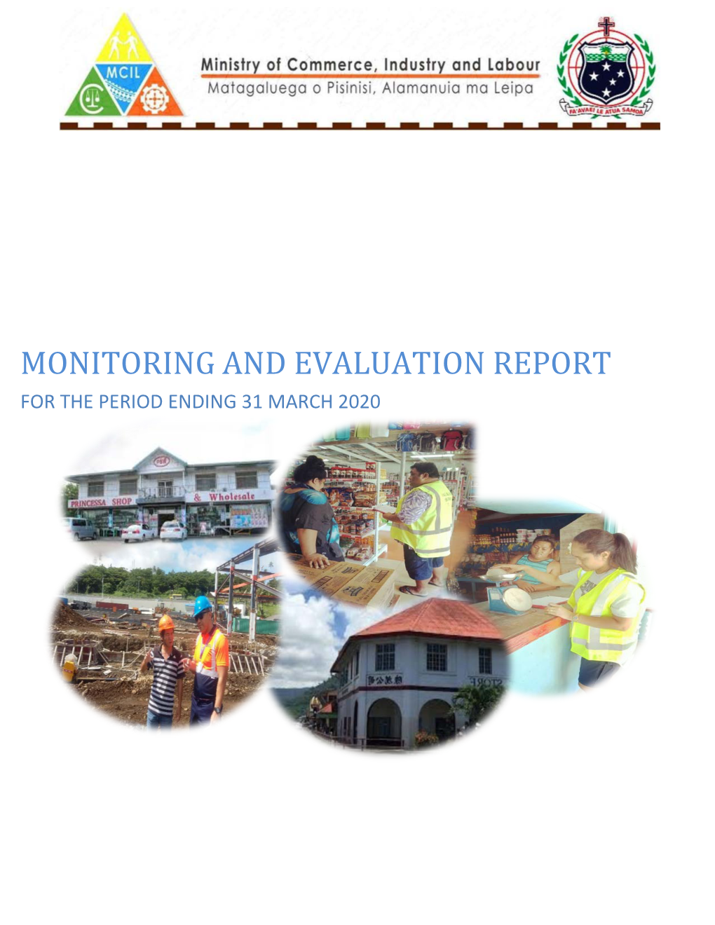 Monitoring and Evaluation Report