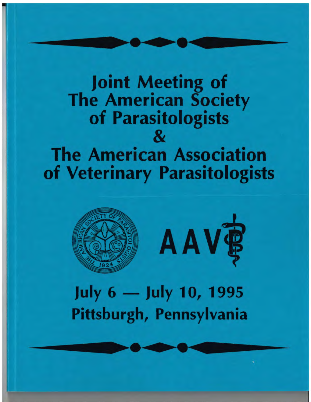 AAVP 1995 Annual Meeting Proceedings