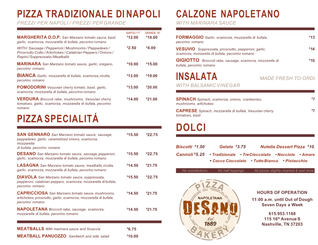 Desano-Nashville-Menu-One-Page