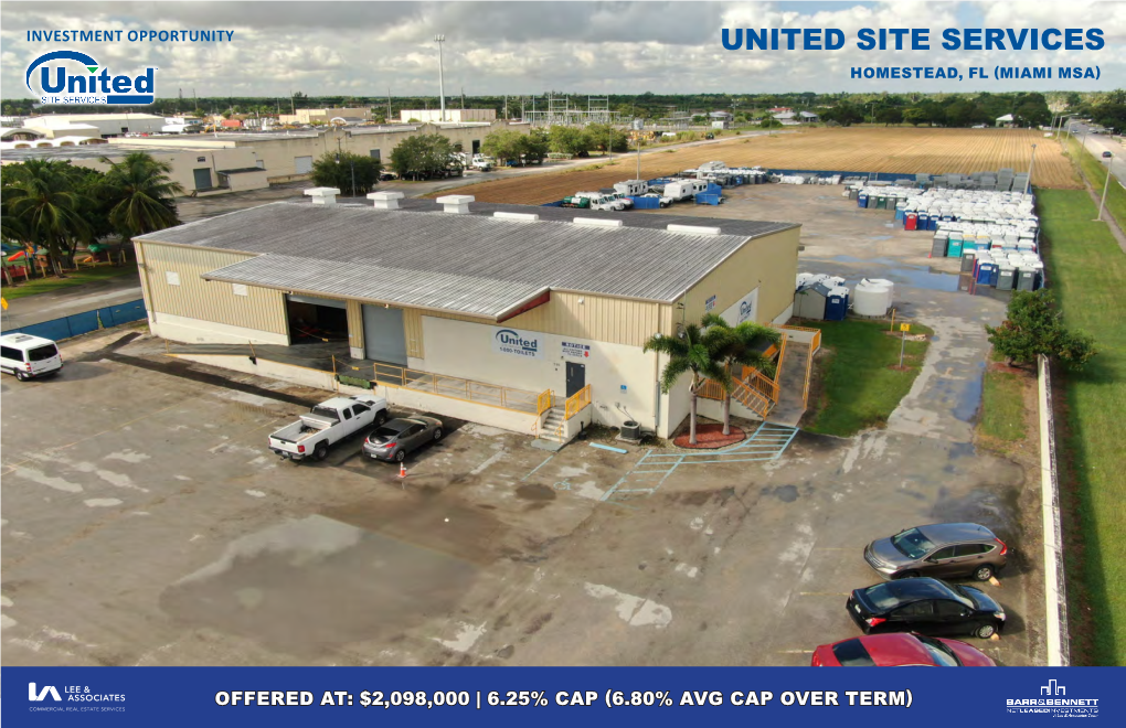 United Site Services Homestead, Fl (Miami Msa)