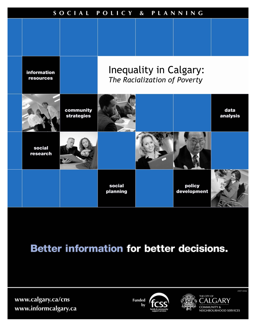 Inequality in Calgary, the Racialization of Poverty