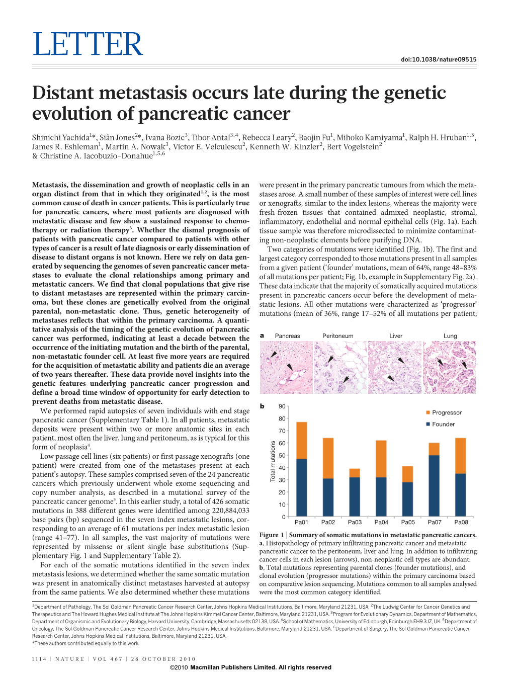 LETTER Doi:10.1038/Nature09515