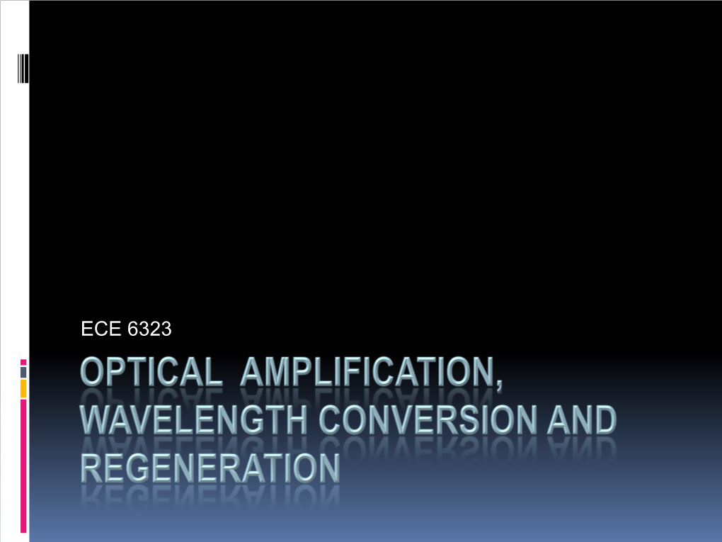 Optical Amplifiers.Pdf