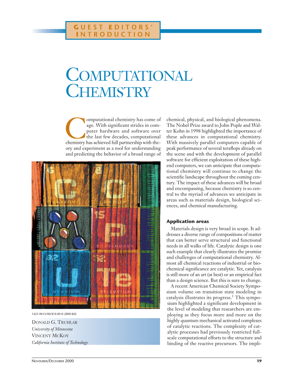 Computational Chemistry