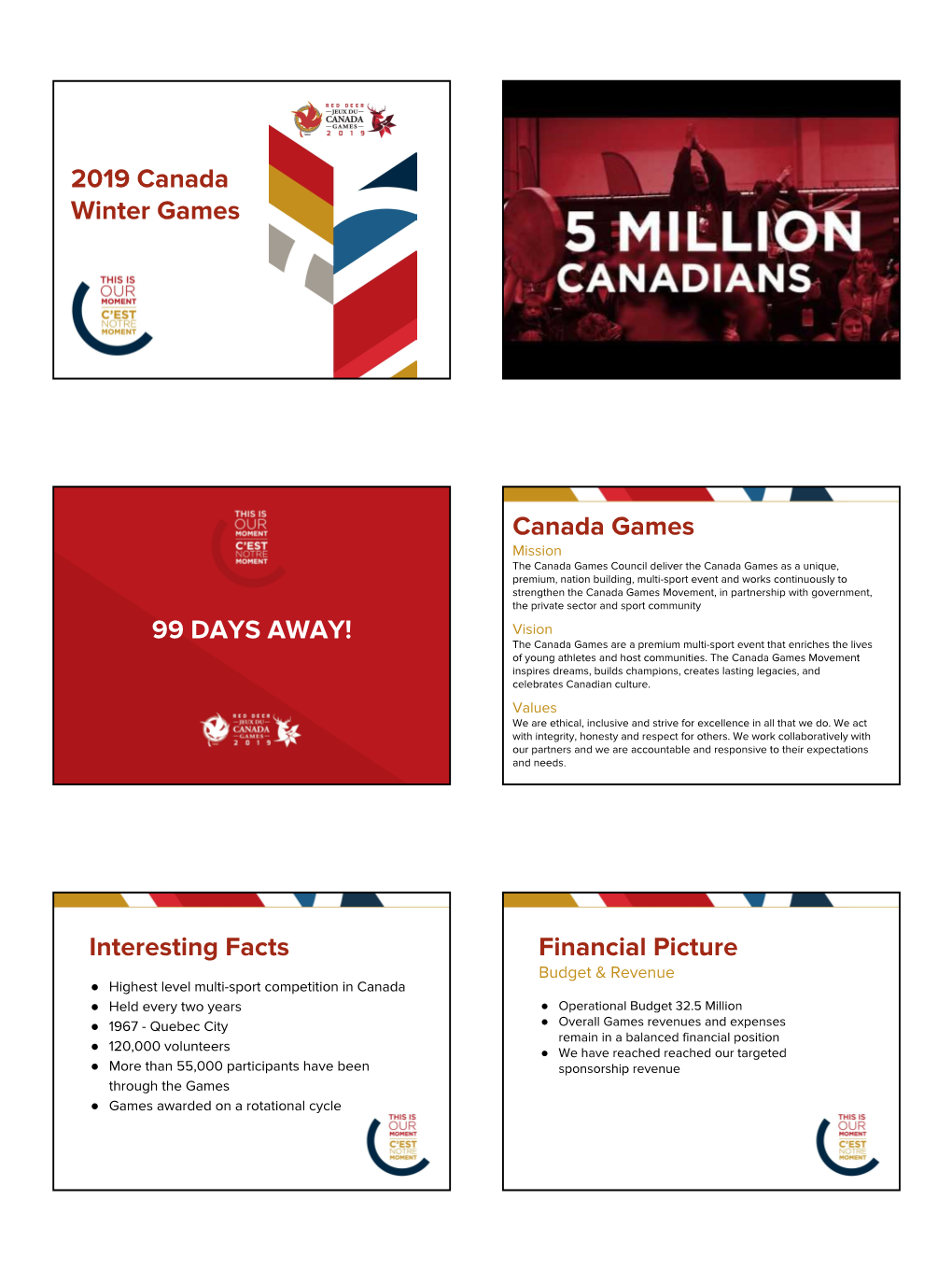 2019 Canada Winter Games 99 DAYS AWAY!