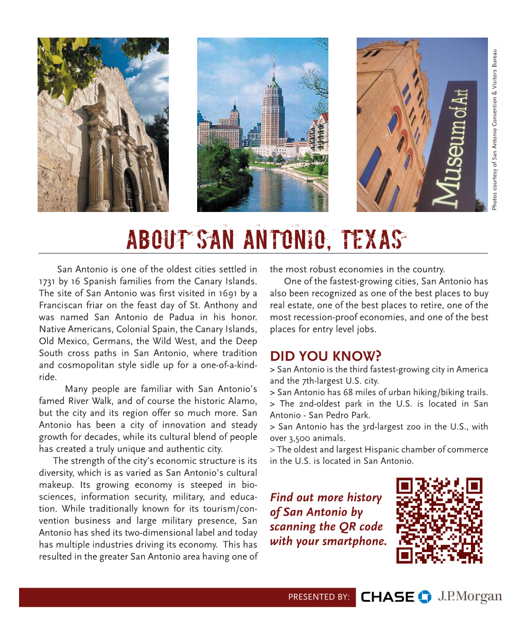 About San Antonio, Texas