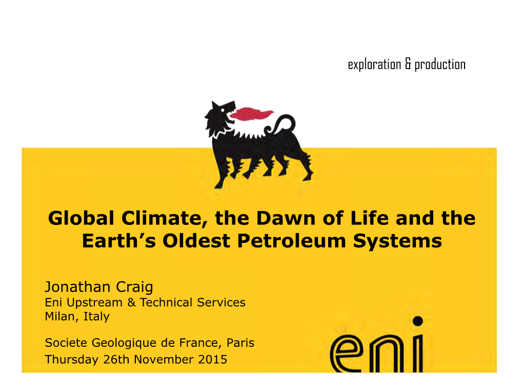 Precambrian Petroleum Systems