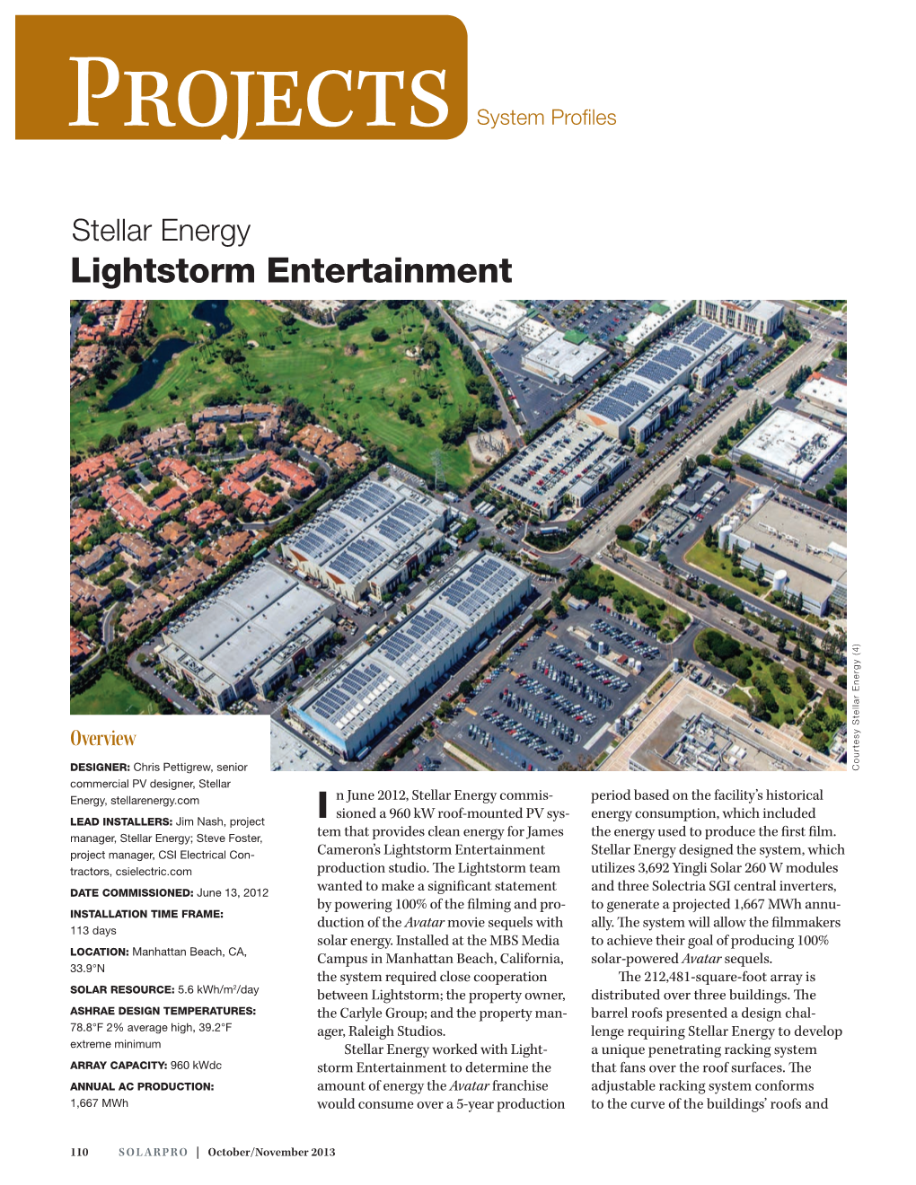 Stellar Energy Lightstorm Entertainment