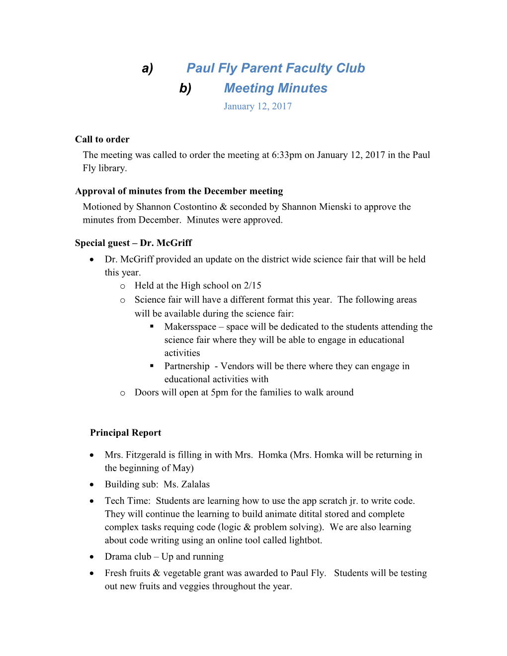 Formal Meeting Minutes s8