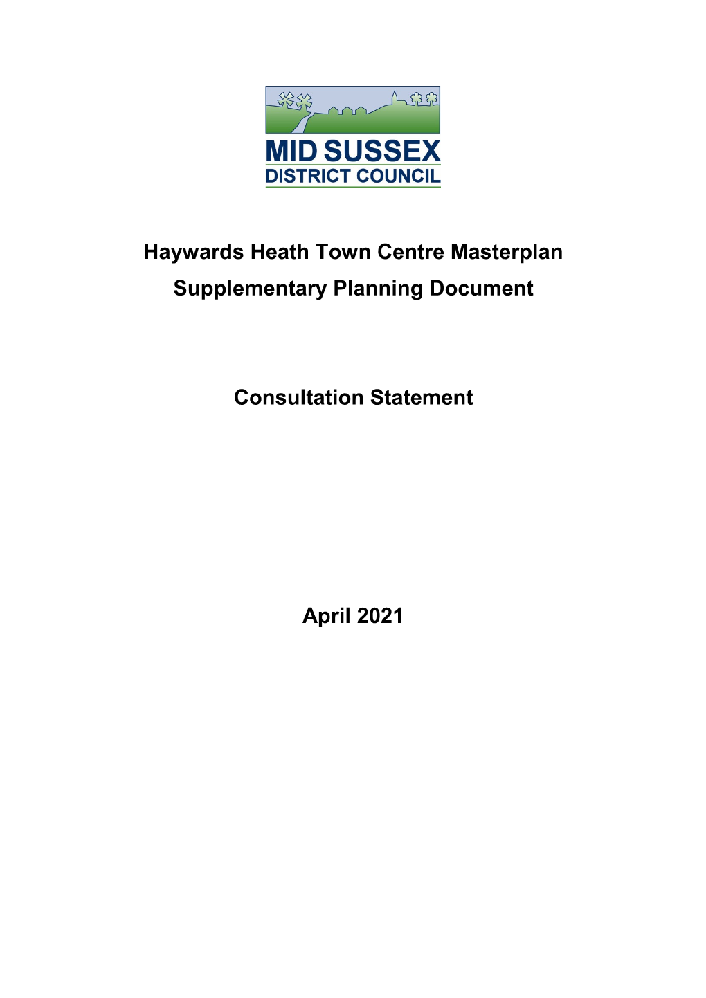 Consultation Statement