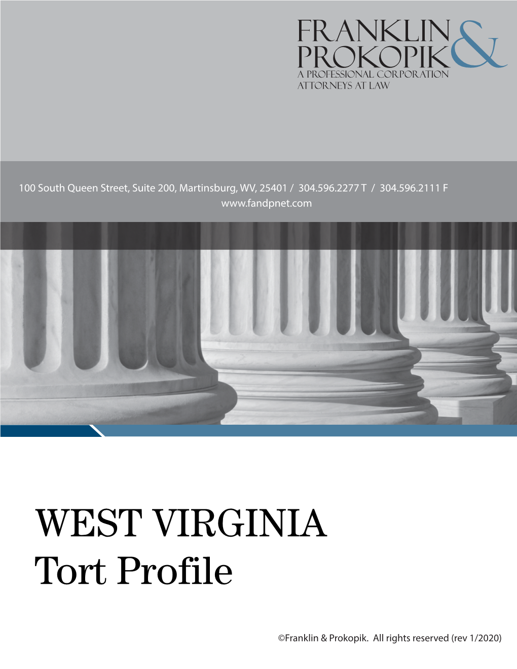 WEST VIRGINIA Tort Profile