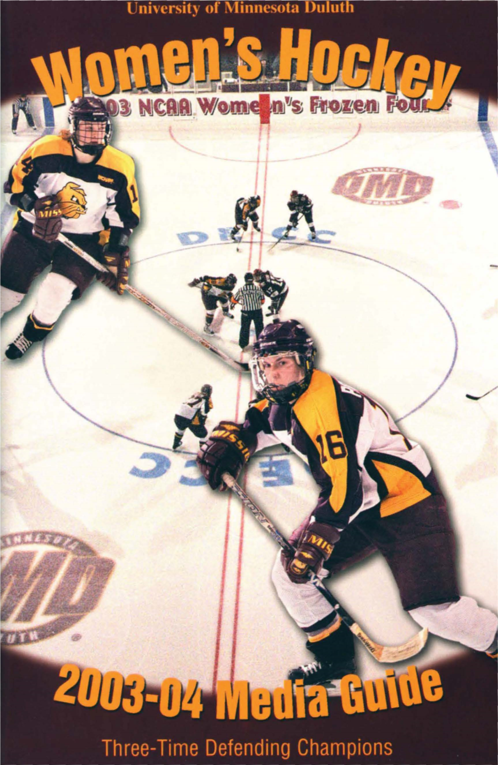 Women's Hockey Media Guide (2003-2004)