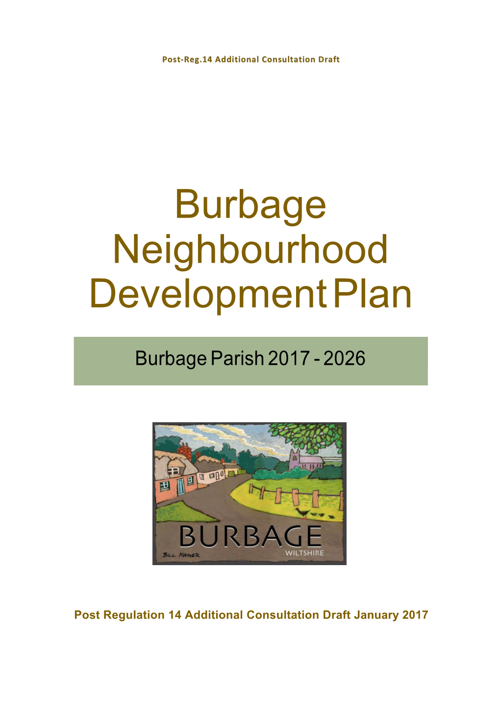 Burbage Neighbourhood Development Plan