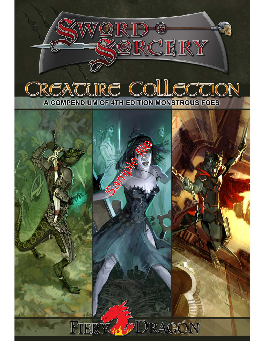 Creature Collection 4E FDP Creature Collection 4E.Qxd