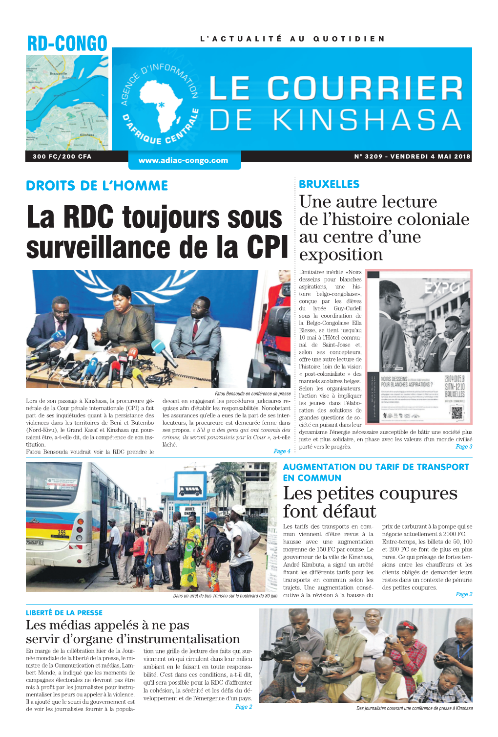 La RDC Toujours Sous Surveillance De La