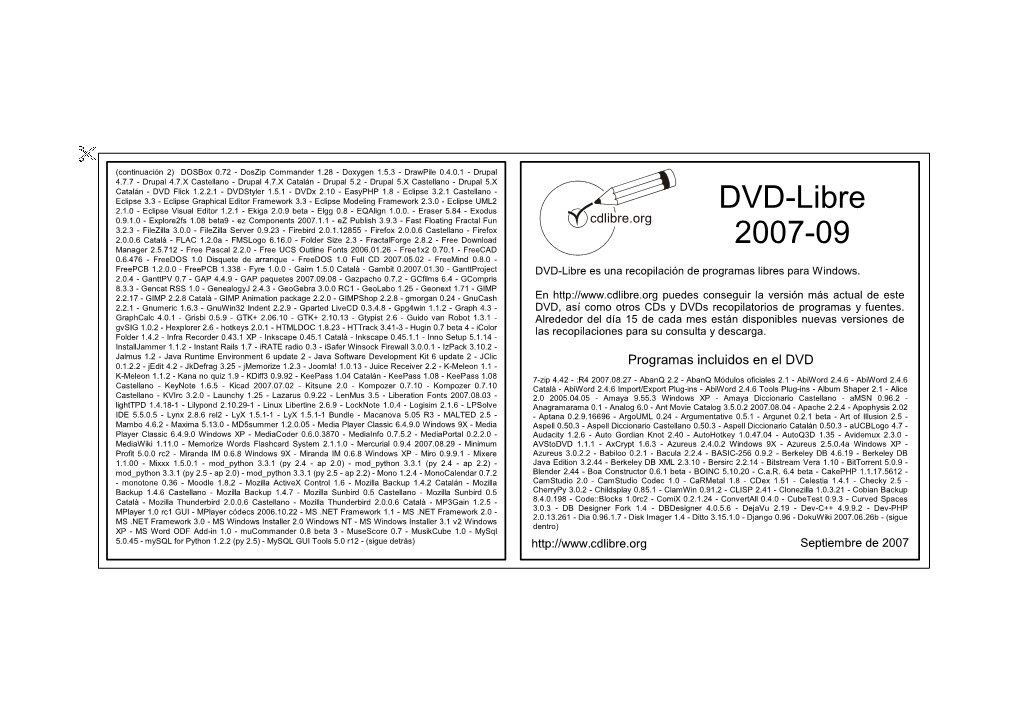 DVD-Libre 2007-09