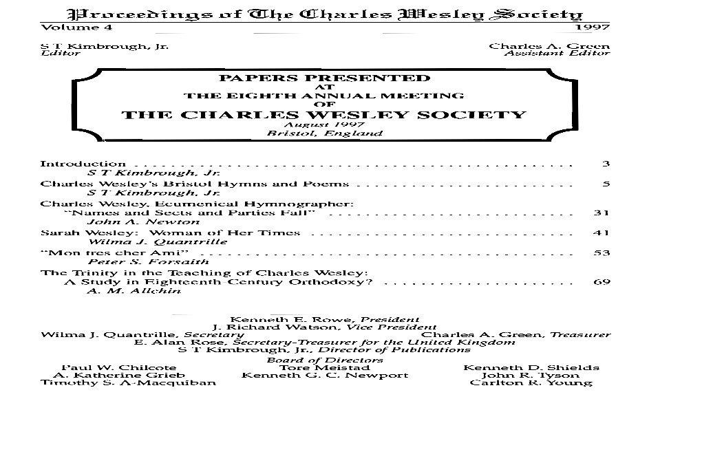 Proceedings Vol 4