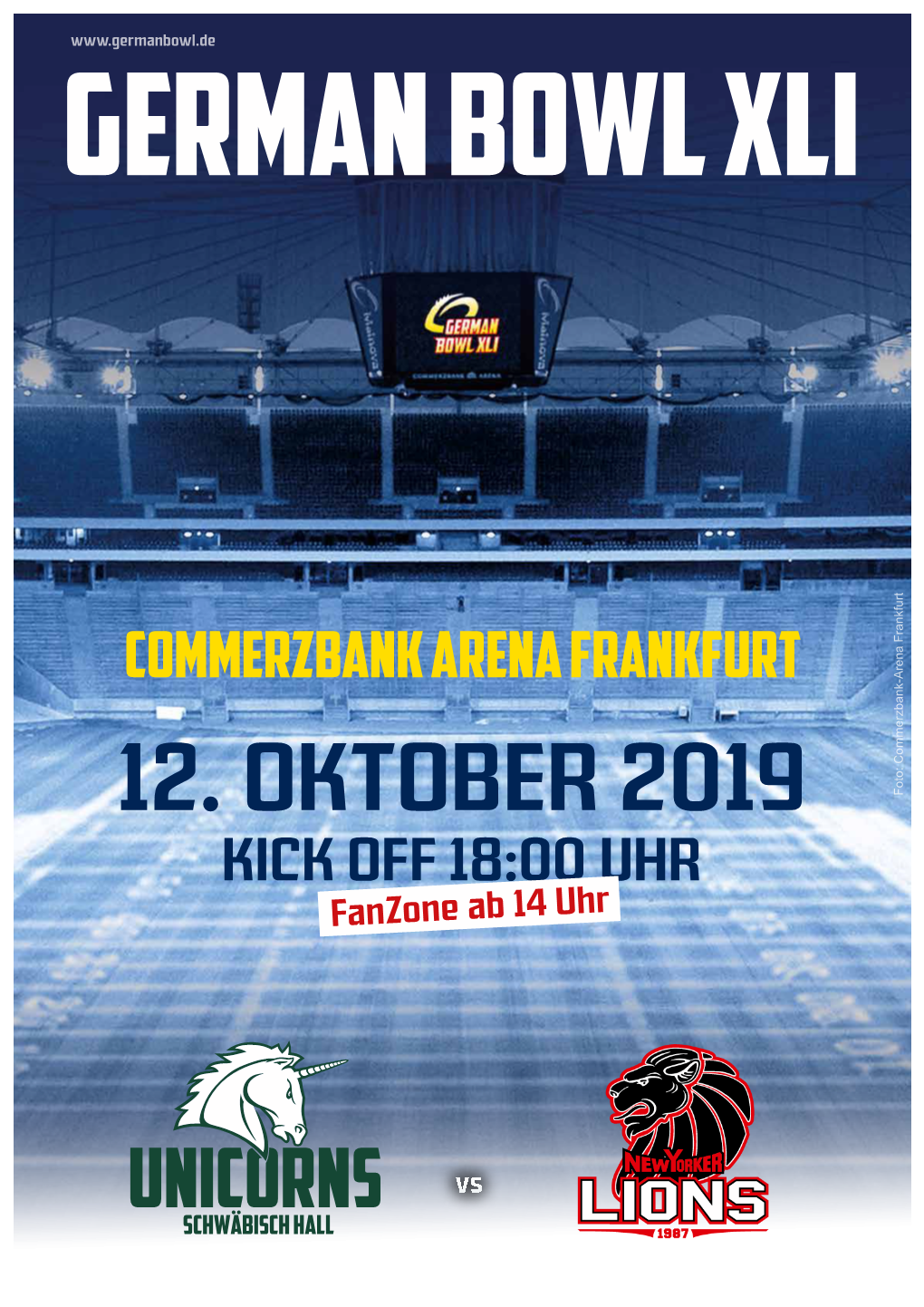 COMMERZBANK ARENA FRANKFURT Foto: Commerzbank-Arena Frankfurt