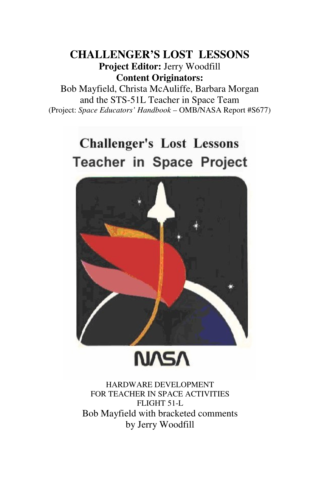 Challenger's Lost Lessons