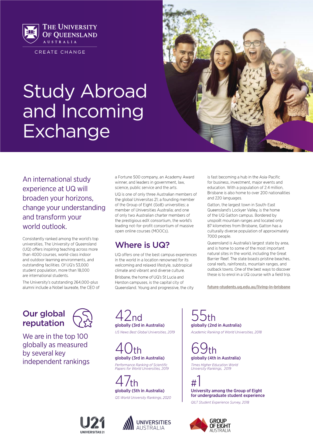 Study Abroad and Incoming Exchange