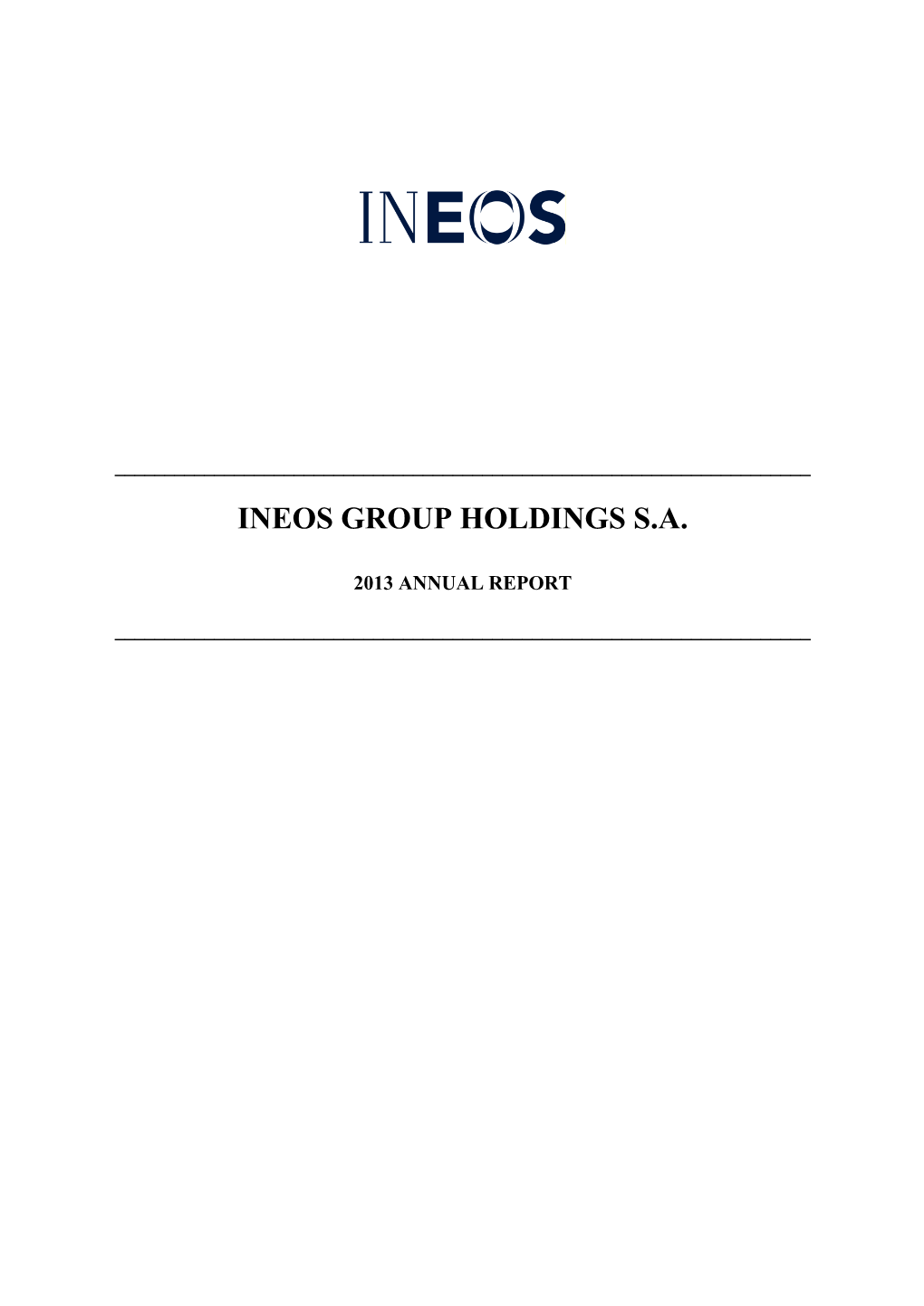 Ineos Group Holdings S.A