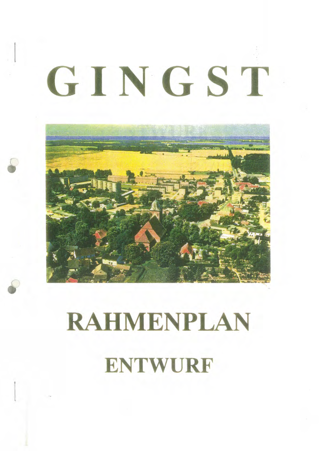 Rahmenplan Der Gemeinde Gingst Entwurf Teil 2