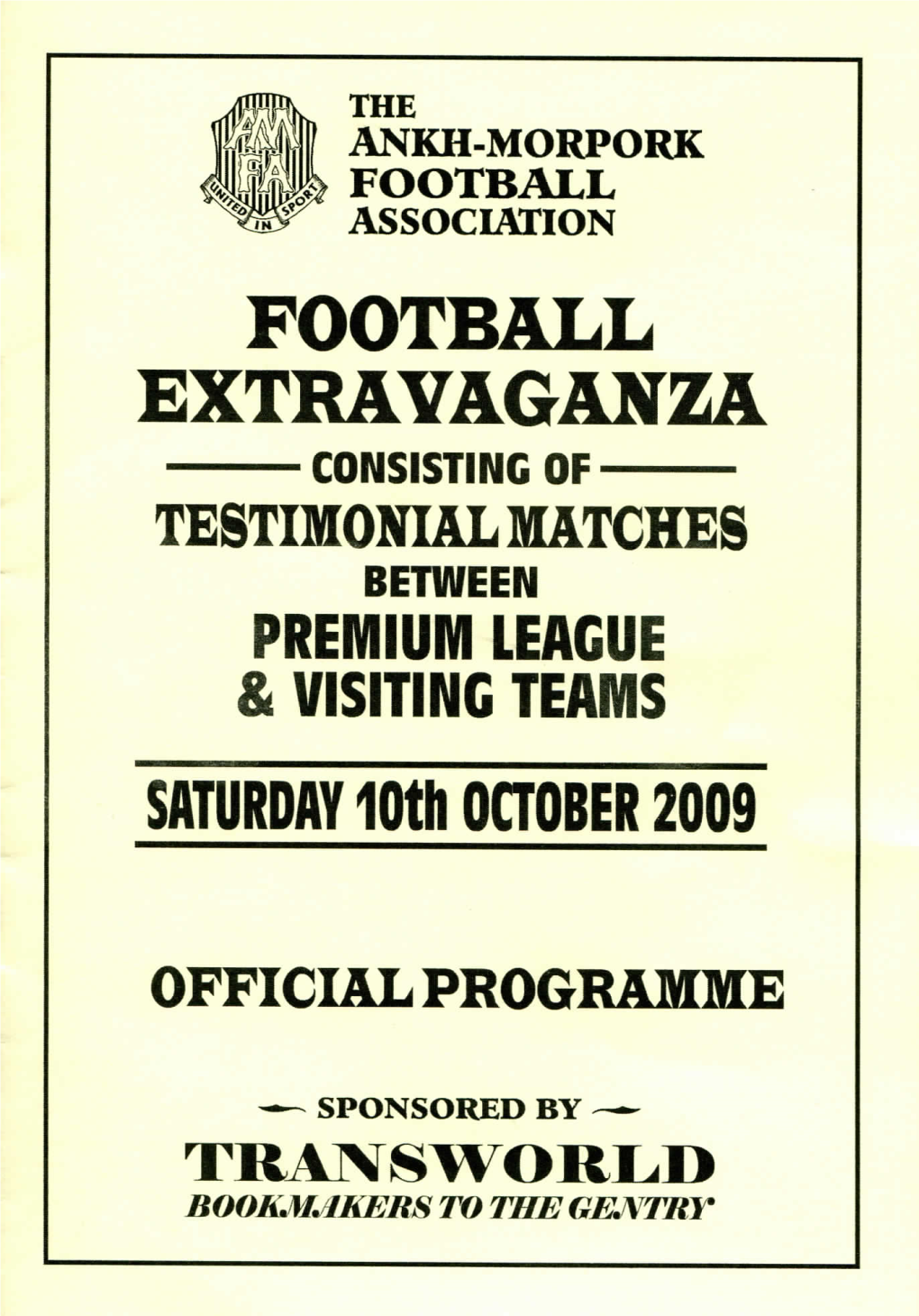 Event Programme