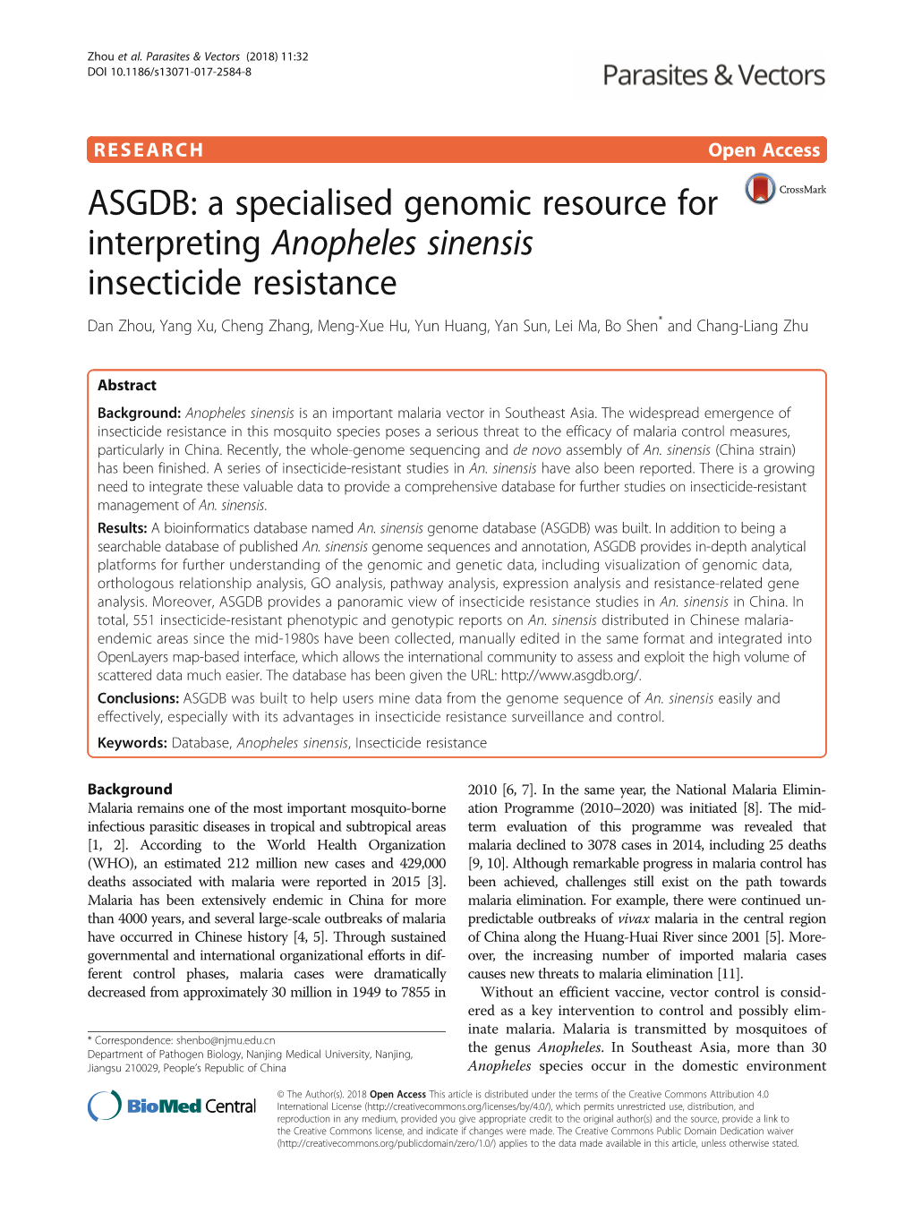 Downloaded from the National Center for Cide Resistance Mechanisms