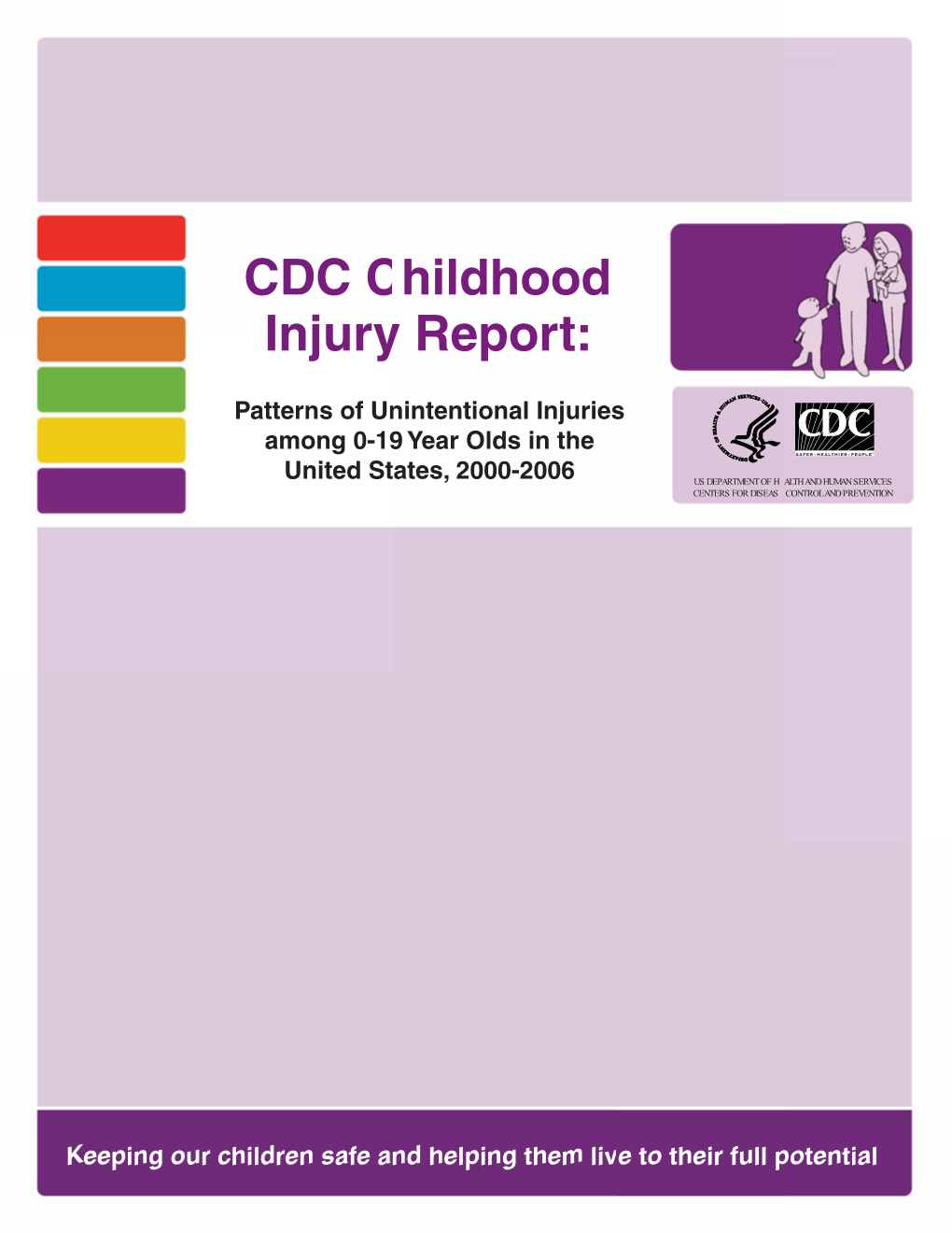 CDC Childhood Injury Report