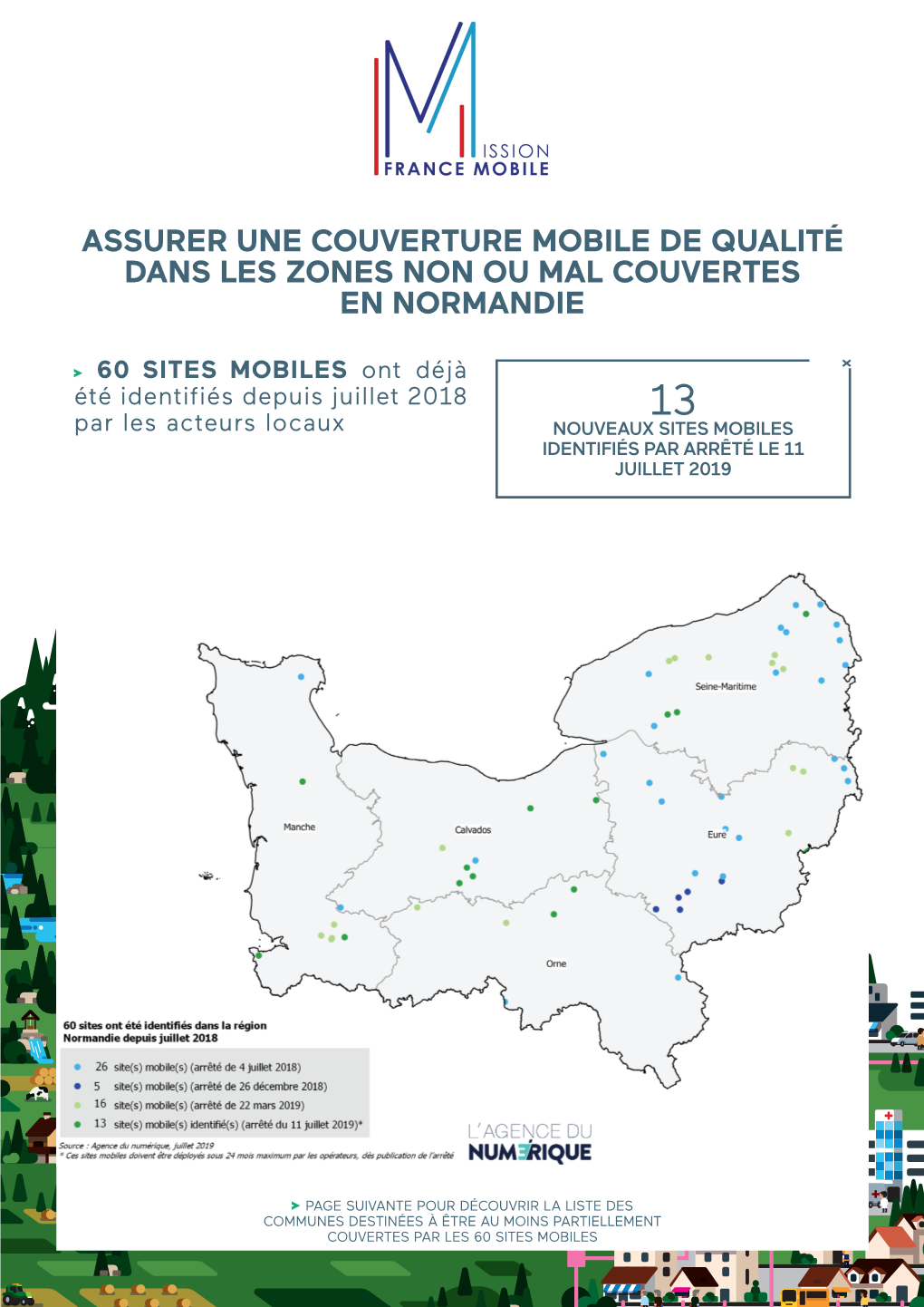 Liste Des 60 Sites Mobiles En Normandie