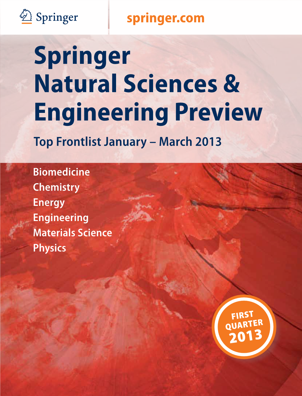 Springer Natural Sciences & Engineering Preview