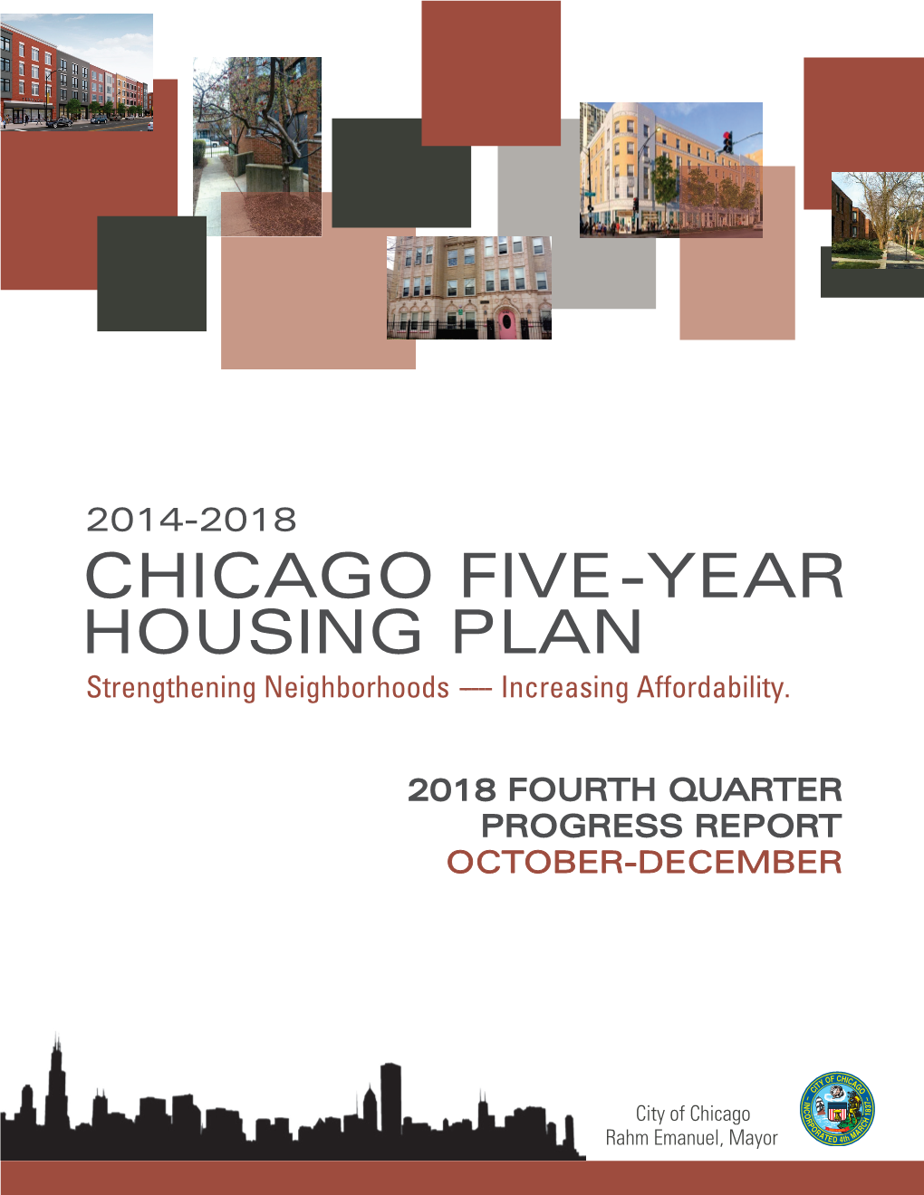 2018 Fourth Quarter Progress Report October-December
