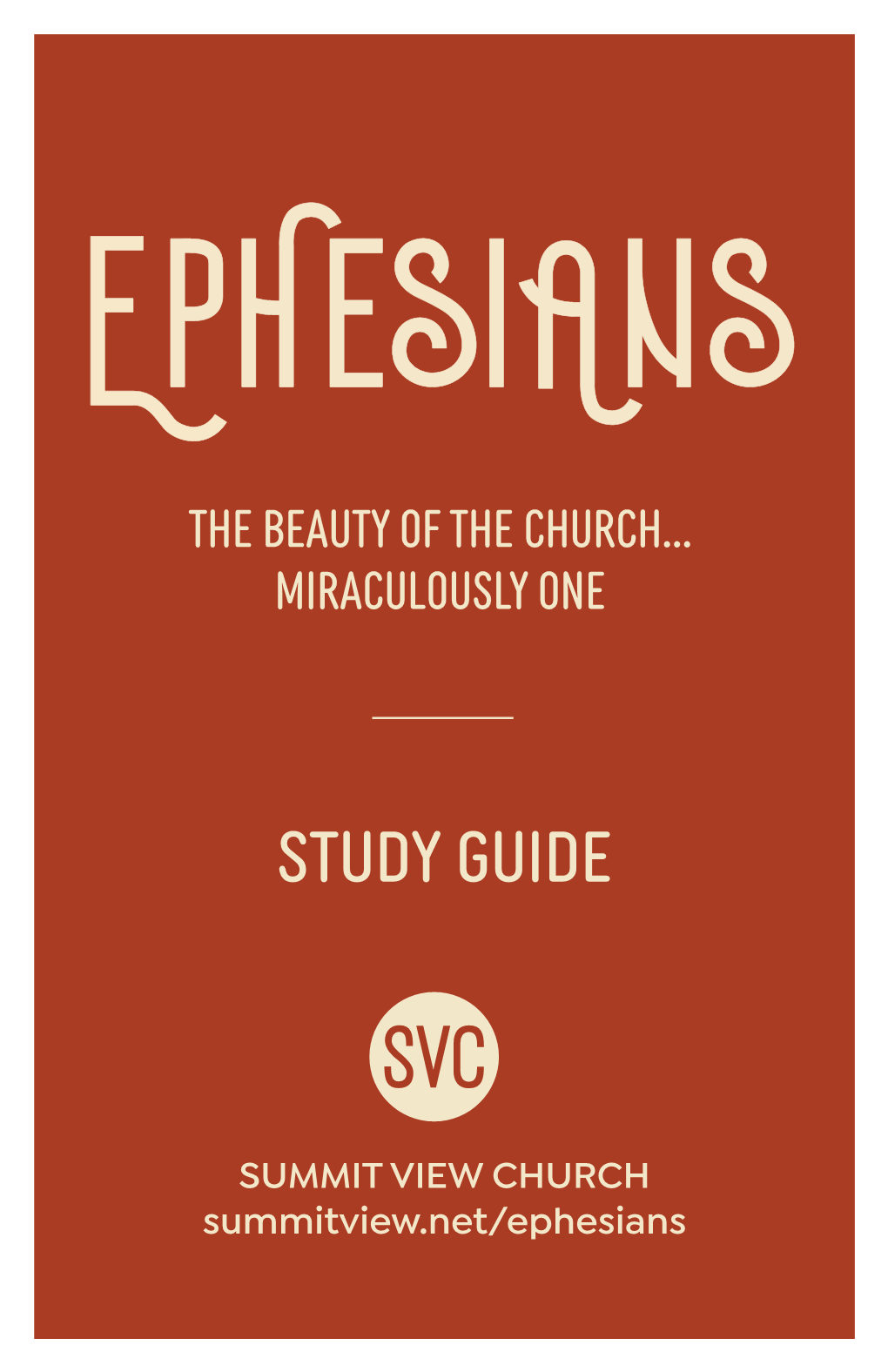 EPHESIANS STUDY GUIDE - 1 INTRODUCTION His Chains and Imprisonment Three Times in This Book (3:1; 4:1; 6:20)