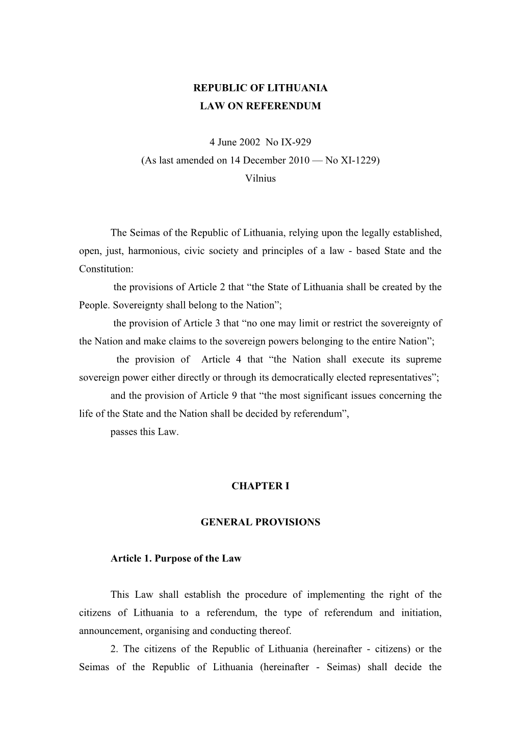 PDF of Law As Amended to 14/12/2010