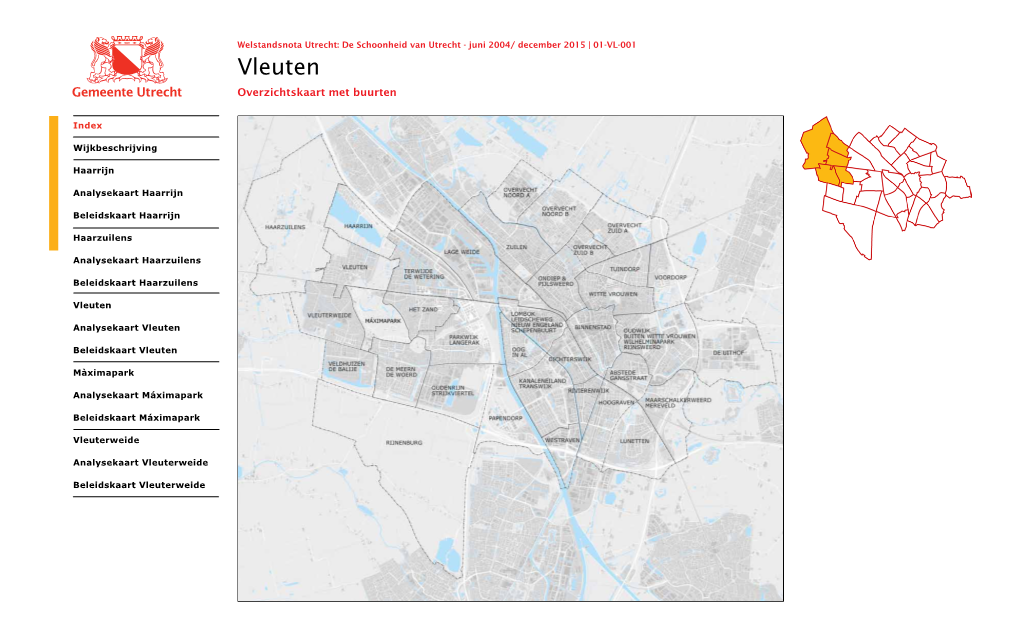 Welstandsnota Utrecht Vleuten