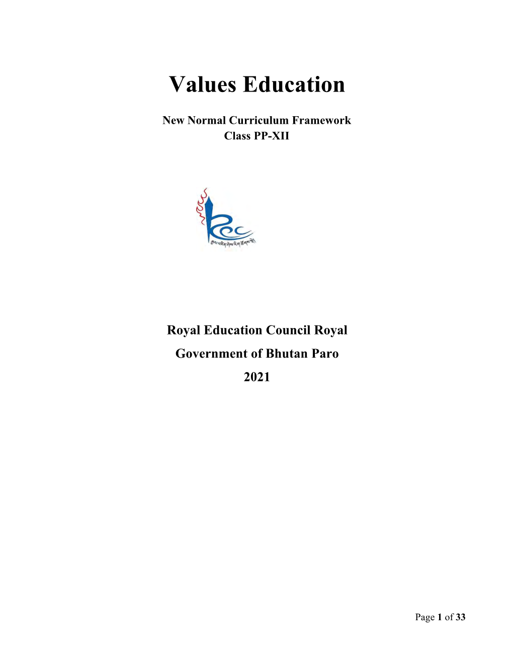 Values Education