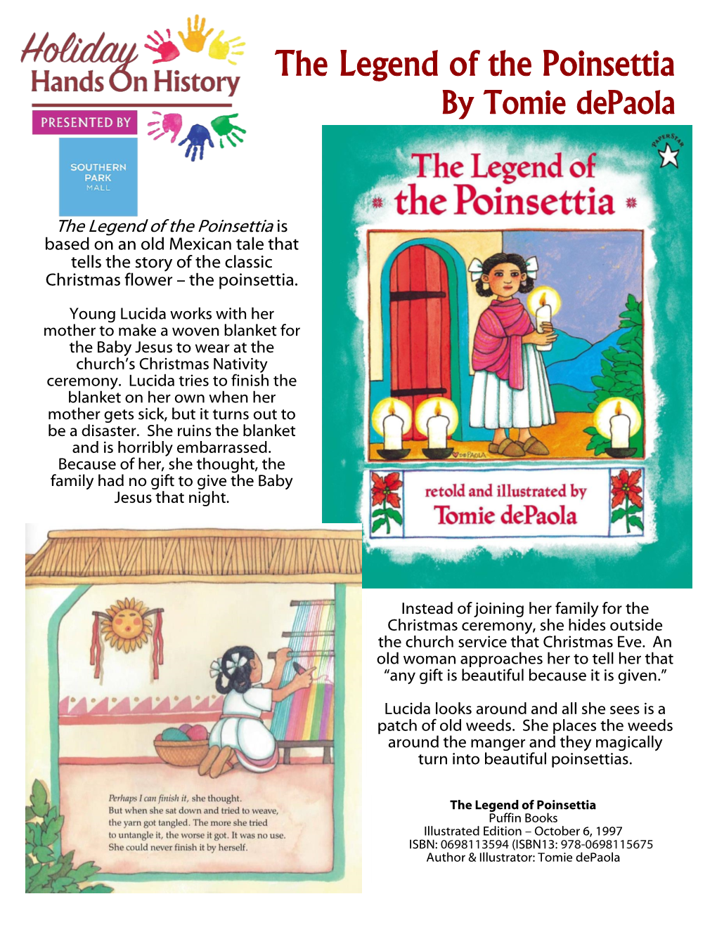 The Legend of the Poinsettia by Tomie Depaola