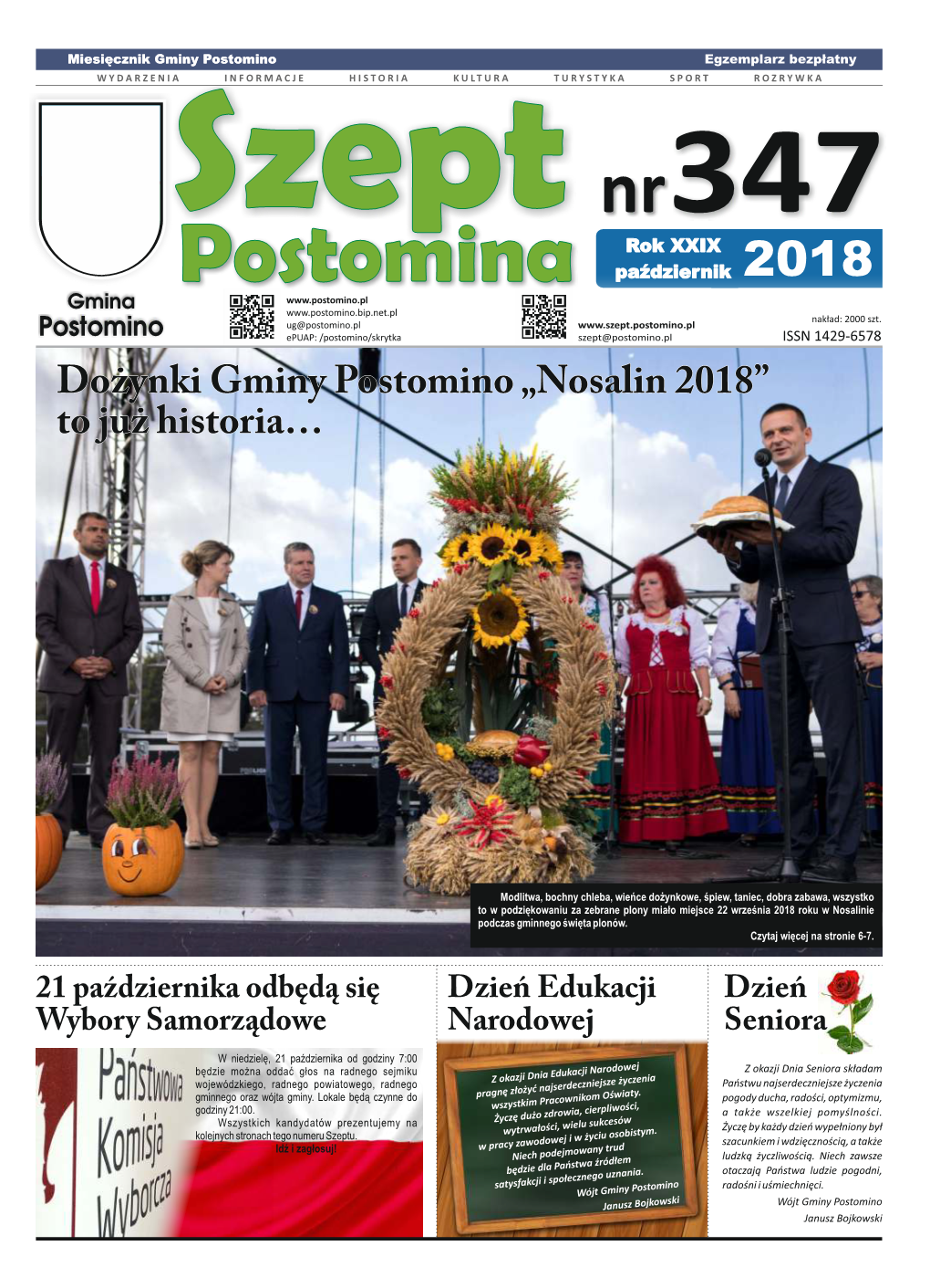 Dożynki Gminy Postomino „Nosalin 2018” to Już Historia…