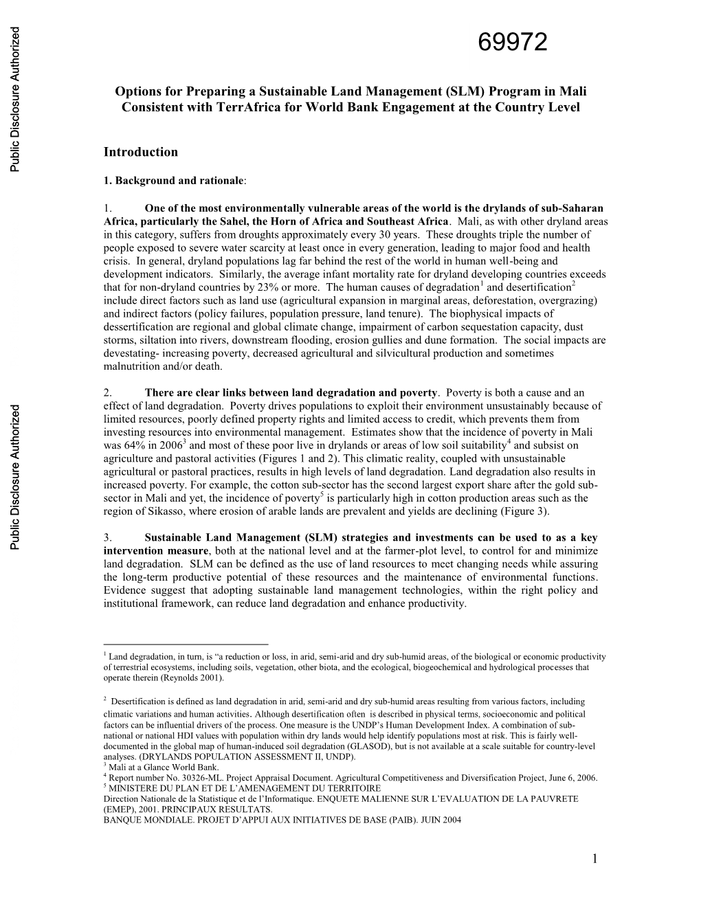 World Bank Document