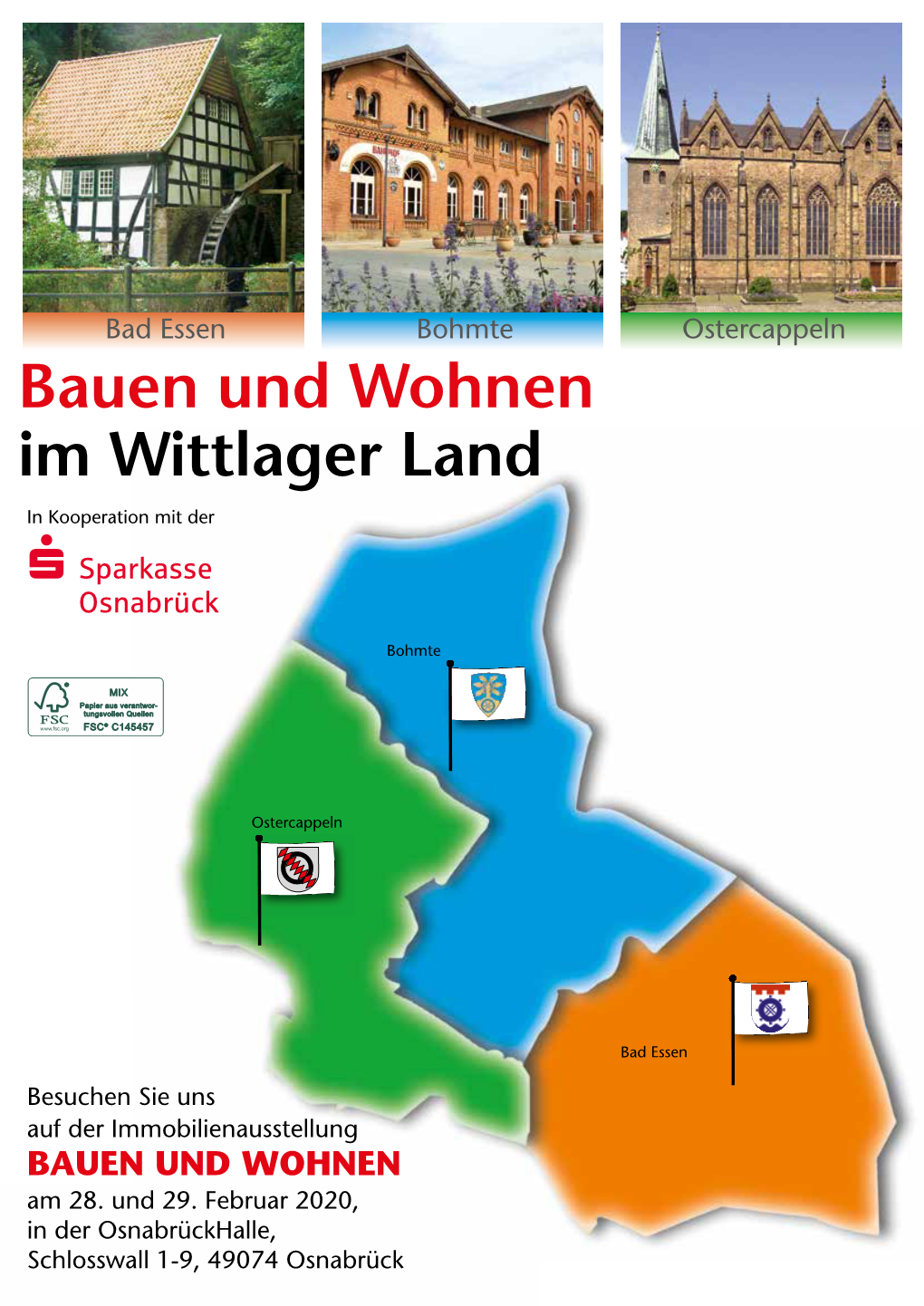 Bauen Und Wohnen Im Wittlager Land in Kooperation Mit Der Sparkasse Osnabrück