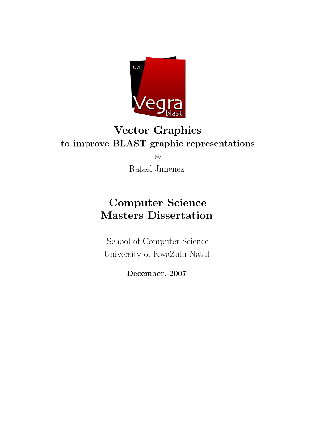 Vector Graphics Computer Science Masters Dissertation