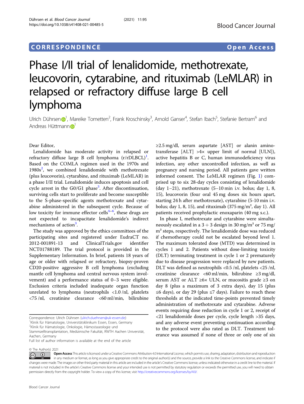 In Relapsed Or Refractory Diffuse