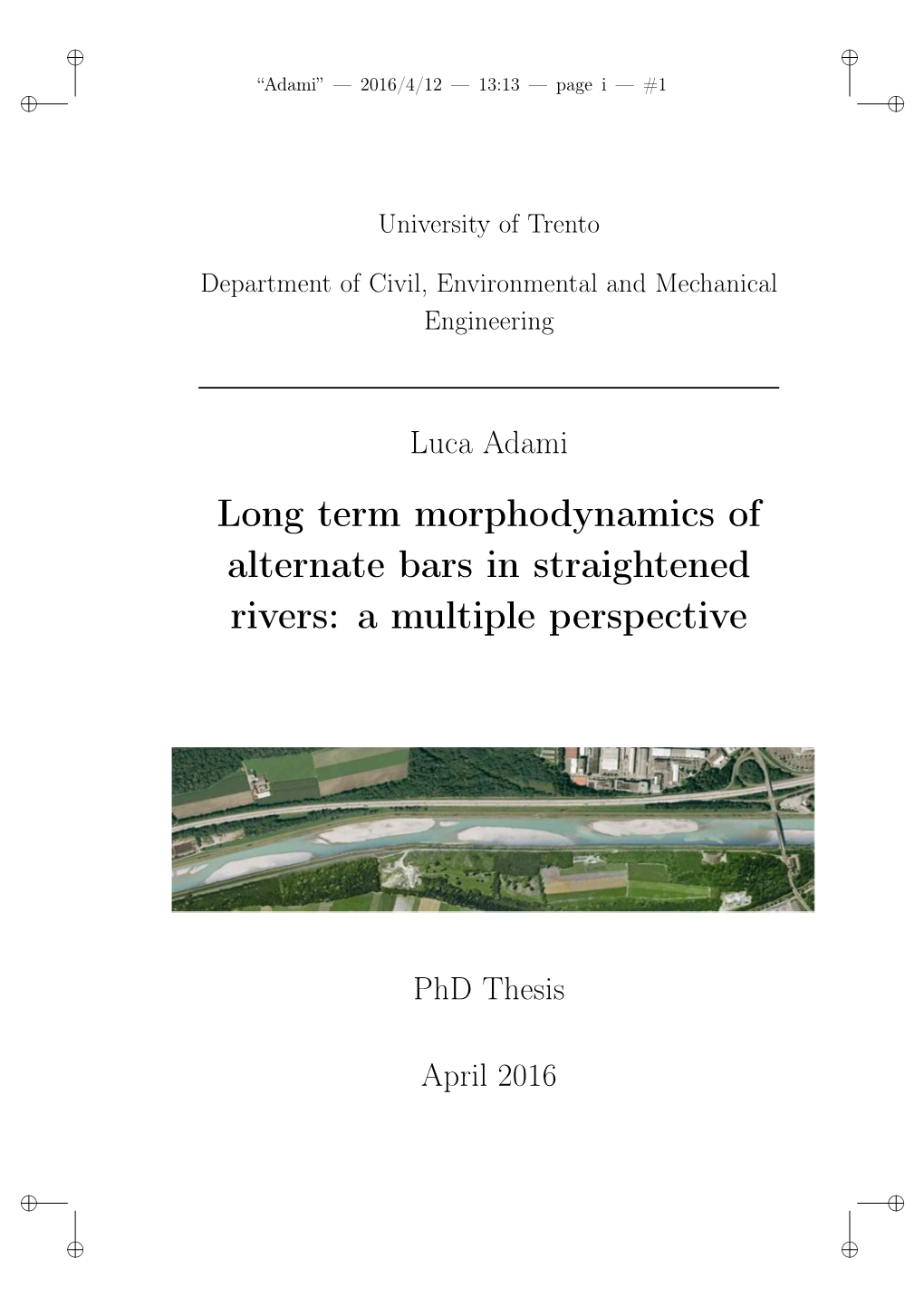 Long Term Morphodynamics of Alternate Bars in Straightened Rivers: a Multiple Perspective