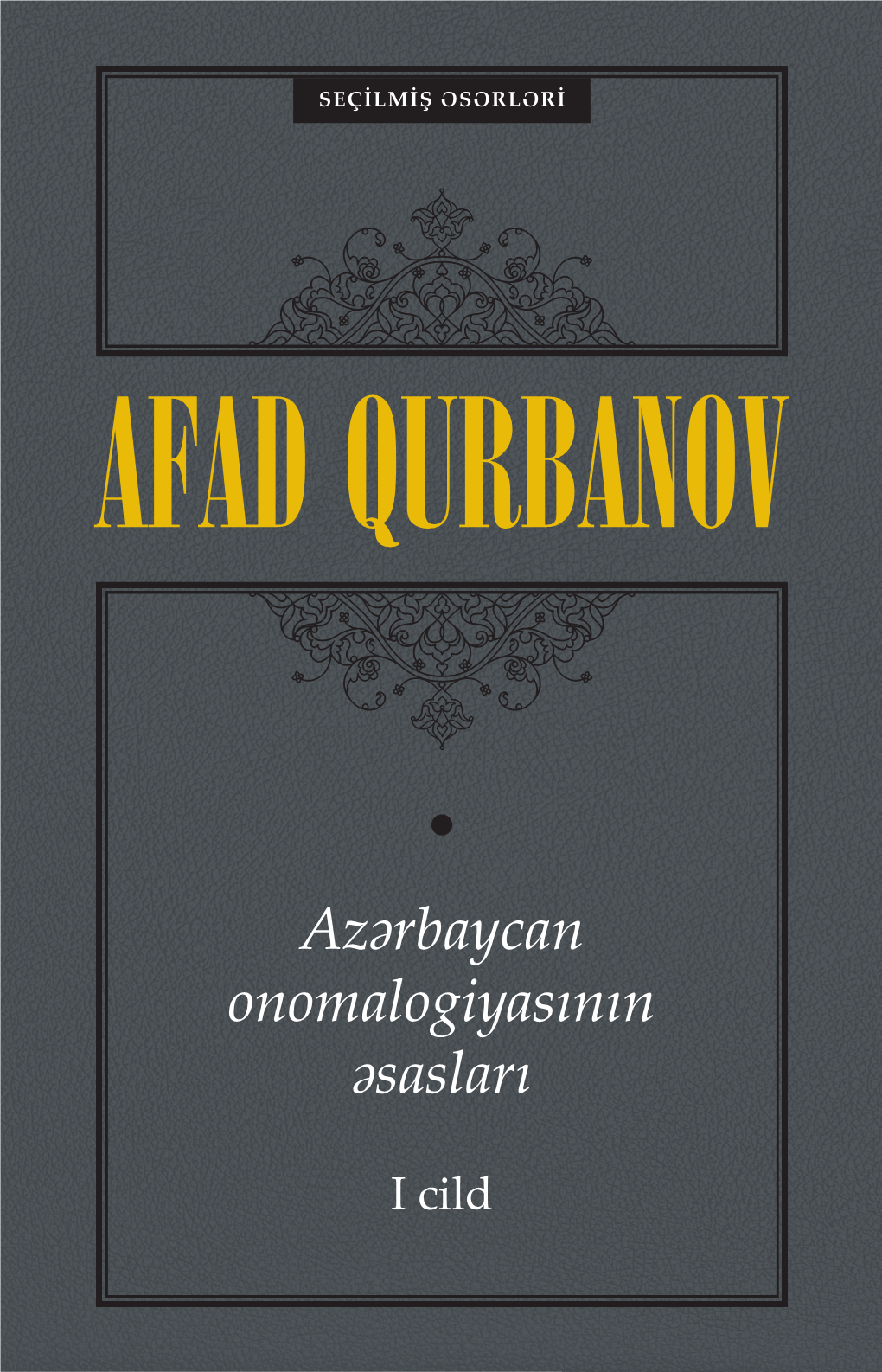 4. Az.Onomalogiyasinin Esaslari I.Indd