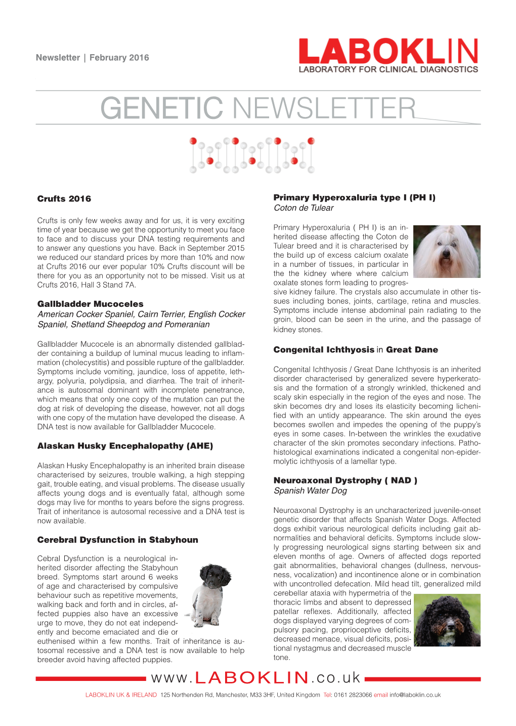 Genetic Newsletter