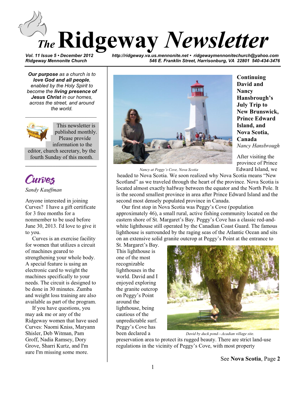 The Ridgeway Newsletter Vol