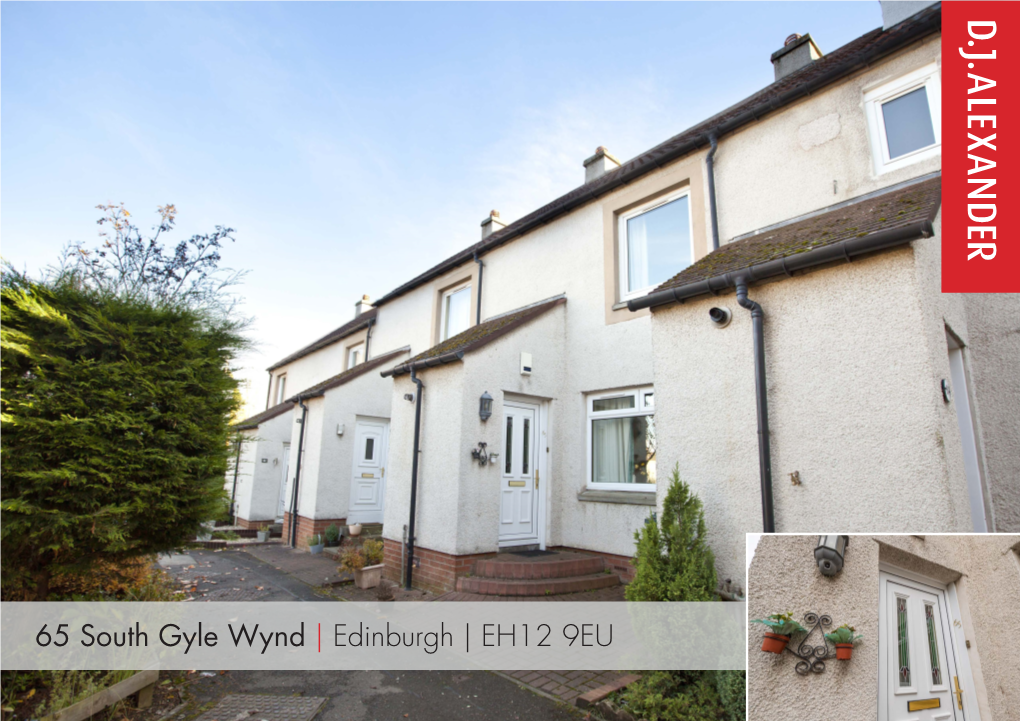 65 South Gyle Wynd | Edinburgh | EH12 9EU 65 South Gyle Wynd