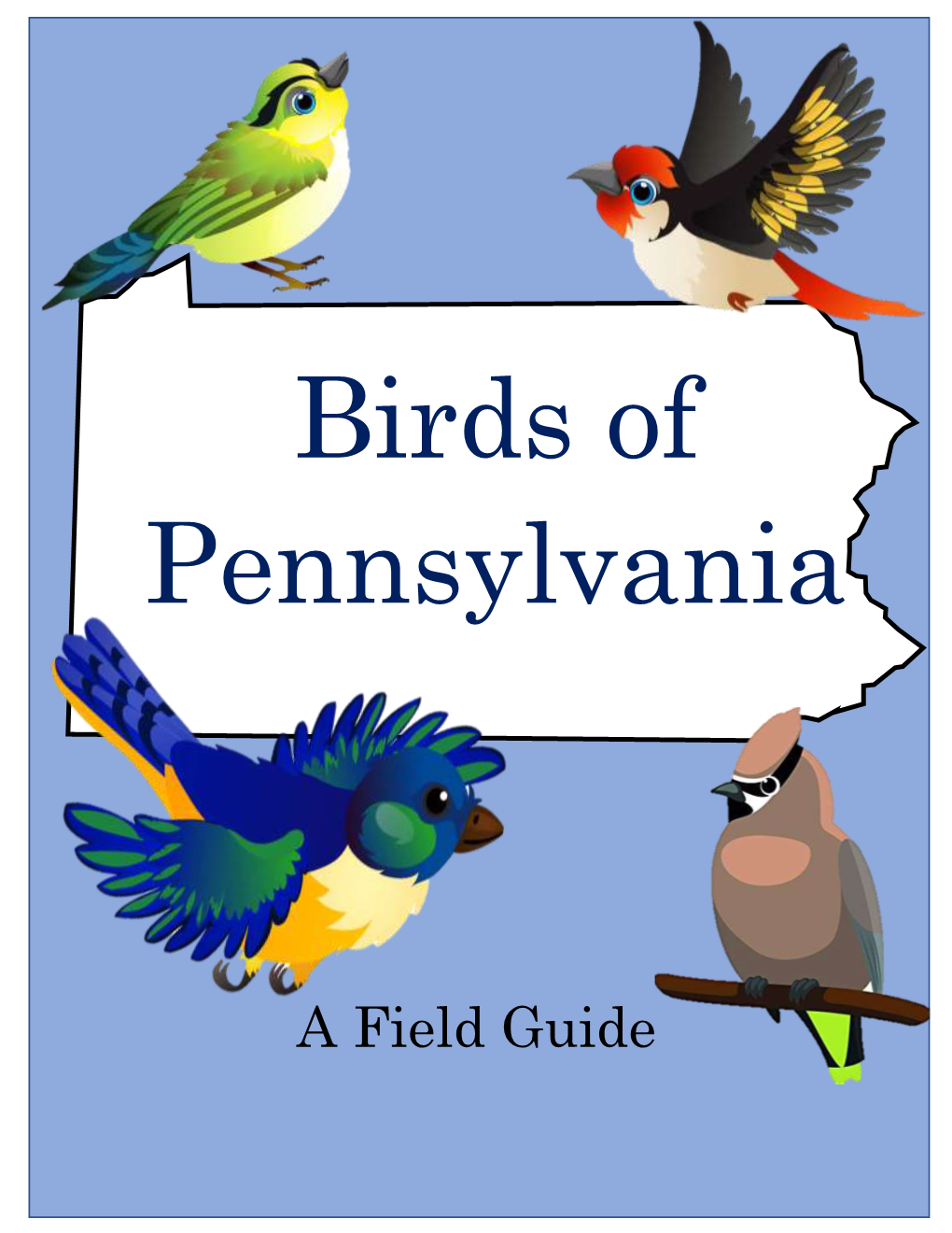 A Field Guide Introduction Welcome! As Avid Birders from Penn State University, We Are Happy You Have an Interest in Learning More About Birds