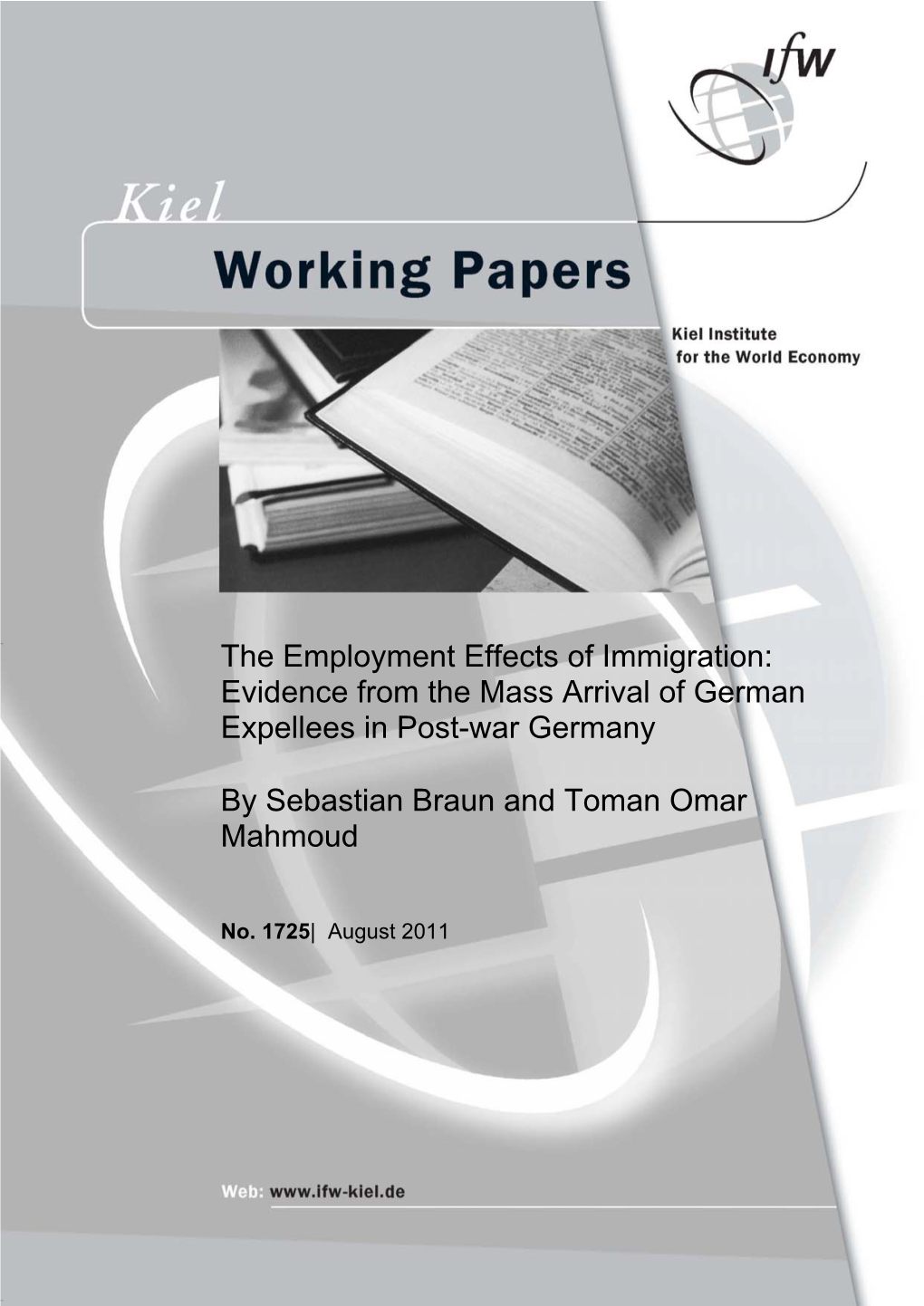 The Employment Effects of Immigration: Evidence from the Mass Arrival of German Expellees in Post-War Germany