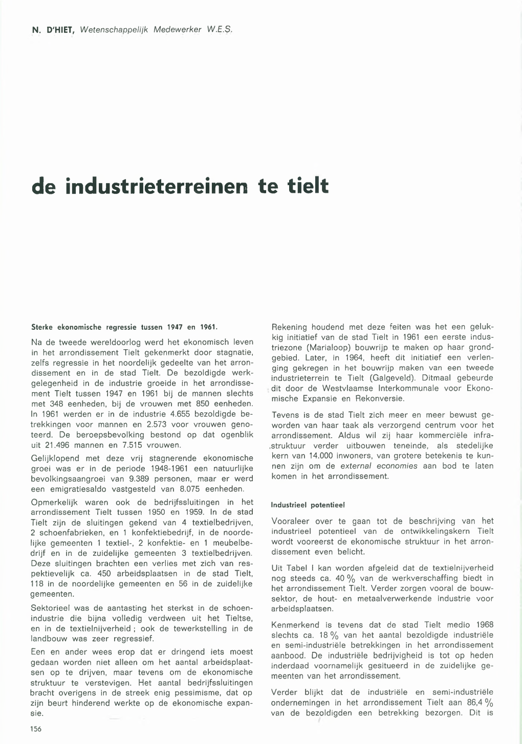 De Industrieterreinen Te Tielt